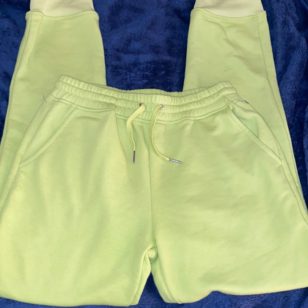 Neon Green Sweatpants